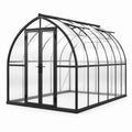 Szklarnia aluminiowa z poliwęglanowymi panelami 200x300x210 cm, czarna