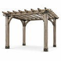 Drewniana pergola 300x400 cm z impregnowanej sosny